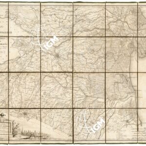 TOPOGRAFIA DELLA PROVINCIA FERRARESE DELLA PIANURA BOLOGNESE E DI UNA PARTE DELLE PROVINCIE DI ROMAGNA CON L'INDICAZIONE DEI LAVORI IDRAULICI