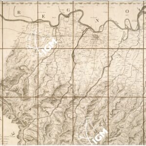 CARTA TOPOGRAFICA DEGLI STATI DI PARMA. A SUA MAESTA' LA PRINCIPESSA IMPERIALE MARIA LUIGIA ARCIDUCHESSA D'AUSTRIA, DUCHESSA DI PARMA, PIACENZA E GUASTALLA - Foglio 1