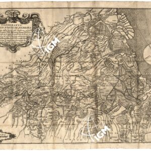 TOPOGRAFIA DELLO STATO DI FERRARA...