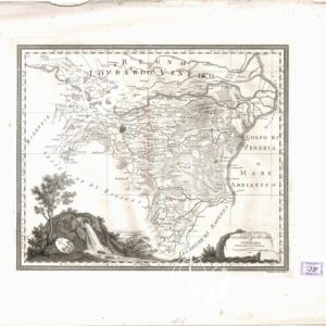 LEGAZIONE APOSTOLICA DI FERRARA DIVISA NE' SUOI GOVERNI. ROMA 1821.