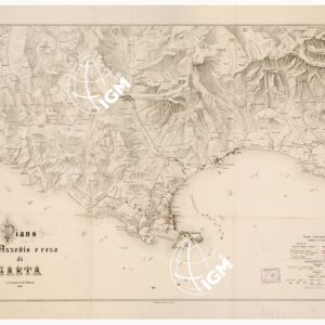 PIANO DELL'ASSEDIO E RESA DI GAETA AVVENUTA IL 13 FEBBRAIO 1861