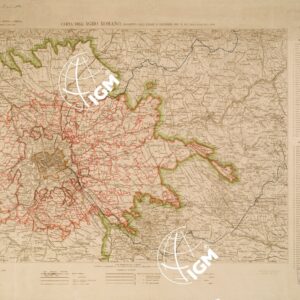 CARTA DELL'AGRO ROMANO PER LA ZONA SOGGETTA AL BONIFICAMENTO AGRARIO