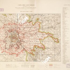 CARTA DELL'AGRO ROMANO... - Quadro d'Unione