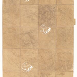 RIPRODUZIONE FOTOGRAFICA DI UNA PARTE DELLA CARTA DEGLI STATI PONTIFICI