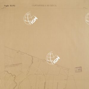 RILIEVO DELLA ZONA DI LITTORIA COL METODO NISTRI - Foglio E2-F2 - Cantoniera di Conca