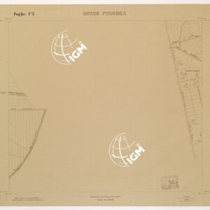 RILIEVO DELLA ZONA DI LITTORIA COL METODO NISTRI - Foglio F3 - Borgo Podgora
