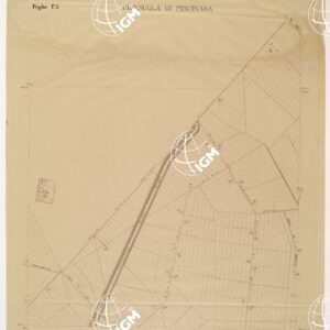 RILIEVO DELLA ZONA DI LITTORIA COL METODO NISTRI - Foglio F5 - Chiesuola di Piscinara