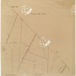 RILIEVO DELLA ZONA DI LITTORIA COL METODO NISTRI - Foglio F6 - Torre Tre Ponti