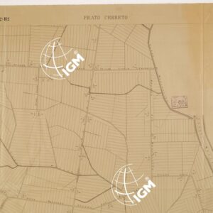 RILIEVO DELLA ZONA DI LITTORIA COL METODO NISTRI - Foglio G2-H2 - Prato Cerreto