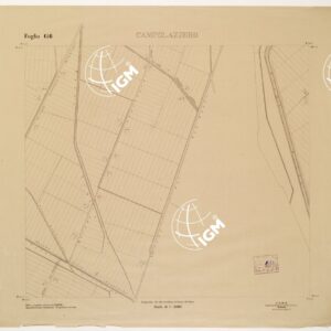 RILIEVO DELLA ZONA DI LITTORIA COL METODO NISTRI - Foglio G6 - Campolazzero