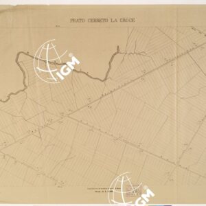 RILIEVO DELLA ZONA DI LITTORIA COL METODO NISTRI - Foglio H2-H3 - Prato Cerreto La Croce