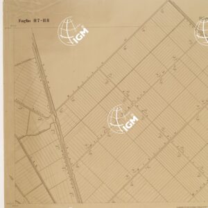 RILIEVO DELLA ZONA DI LITTORIA COL METODO NISTRI - Foglio H7-H8 - Borgo Faiti