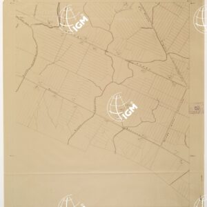 RILIEVO DELLA ZONA DI LITTORIA COL METODO NISTRI - Foglio I4 - Paoloni