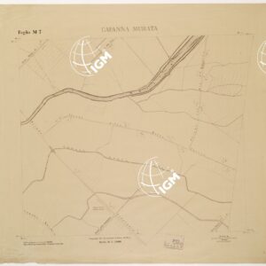 RILIEVO DELLA ZONA DI LITTORIA COL METODO NISTRI - Foglio M7 - Capanna Murata