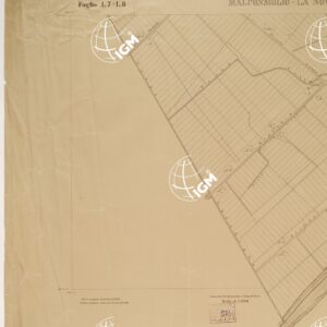 RILIEVO DELLA ZONA DI LITTORIA COL METODO NISTRI - Foglio L7-L8 - Malconsiglio-La Novella