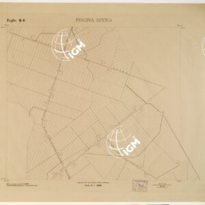 RILIEVO DELLA ZONA DI LITTORIA COL METODO NISTRI - Foglio K6 - Piscina Scura