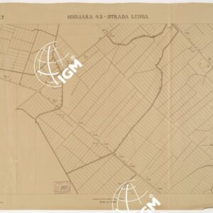 RILIEVO DELLA ZONA DI LITTORIA COL METODO NISTRI - Foglio K6-K7 - Migliara 43-Strada Lunga