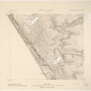 CARTA DELLA BONIFICAZIONE PONTINA E DELLA BONIFICA DI PISCINARA - Foglio P8 - S. Andrea