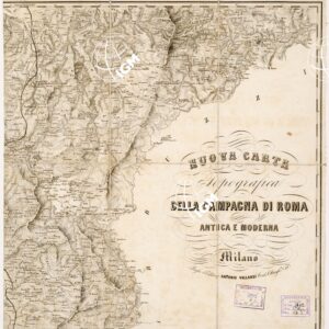 NUOVA CARTA TOPOGRAFICA DELLA CAMPAGNA DI ROMA ANTICA E MODERNA - Parte 2