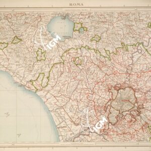 CARTA DELL'AGRO ROMANO - Foglio 2 - Roma