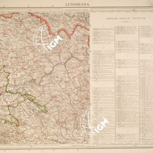 CARTA DELL'AGRO ROMANO - Foglio 3 - Lunghezza