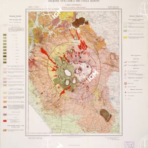 CARTA GEOLOGICA - REGIONE VULCANICA DEI COLLI ALBANI...