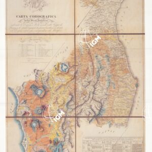 LA GEOLOGIA DI ROMA, IL CENTRO STORICO CARTA COROGRAFICA DELLO STATO PONTIFICIO - CAPITOLO 1 - Tavola 4