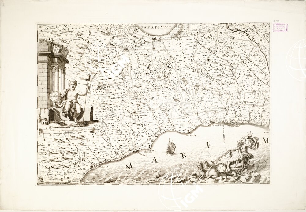 TOPOGRAFIA GEOMETRICA DELL'AGRO ROMANO - Tavola 4