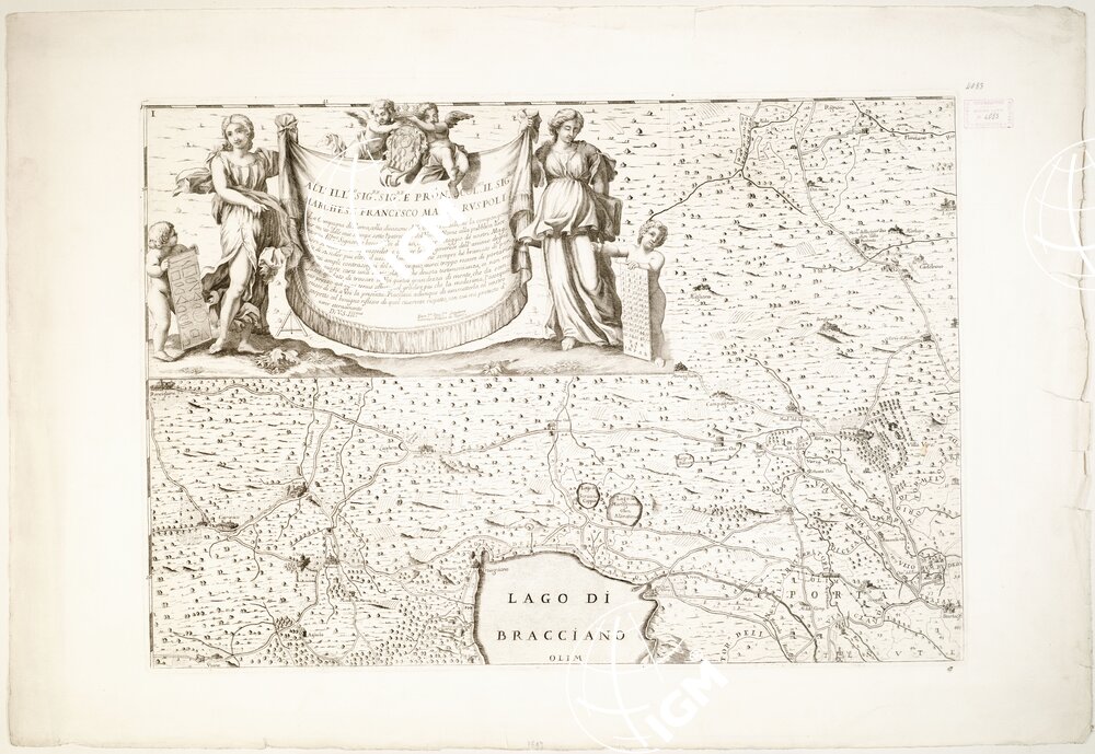 TOPOGRAFIA GEOMETRICA DELL'AGRO ROMANO - Tavola 1