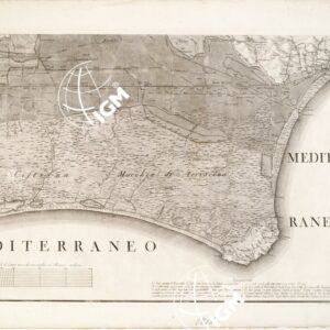 PIANTA DELLE PALUDI PONTINE FORMATA PER ORDINE DI N.RO SIG.RE PIO PAPA VI - Foglio 2