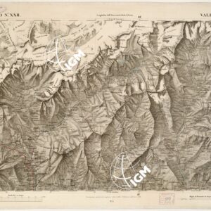 CARTA TOPOGRAFICA DEGLI STATI IN TERRAFERMA... - Foglio 22 - Valpelline