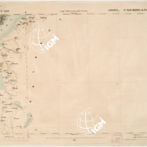 CARTA TOPOGRAFICA DEGLI STATI IN TERRAFERMA... - Foglio 25 - Ghiffa S. Maurizio di Pallanza