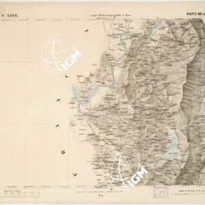 CARTA TOPOGRAFICA DEGLI STATI IN TERRAFERMA... - Foglio 26 - Pont-Beauvoisin