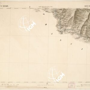 CARTA TOPOGRAFICA DEGLI STATI IN TERRAFERMA... - Foglio 34 - Les Echelles