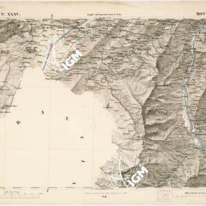 CARTA TOPOGRAFICA DEGLI STATI IN TERRAFERMA... - Foglio 35 - Montmeillan
