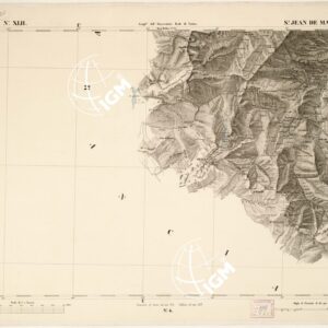 CARTA TOPOGRAFICA DEGLI STATI IN TERRAFERMA... - Foglio 42 - St. Jean de Maurienne