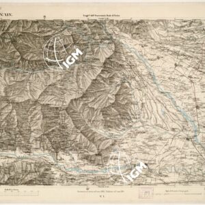 CARTA TOPOGRAFICA DEGLI STATI IN TERRAFERMA... - Foglio 45 - Ciriè