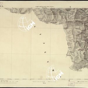 CARTA TOPOGRAFICA DEGLI STATI IN TERRAFERMA... - Foglio 50 - Cesannea