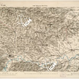 CARTA TOPOGRAFICA DEGLI STATI IN TERRAFERMA... - Foglio 54 - Asti