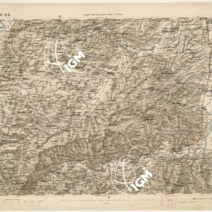 CARTA TOPOGRAFICA DEGLI STATI IN TERRAFERMA... - Foglio 60 - Acqui