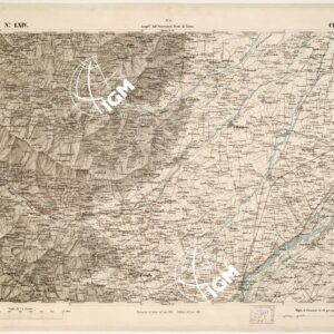 CARTA TOPOGRAFICA DEGLI STATI IN TERRAFERMA... - Foglio 64 - Centallo