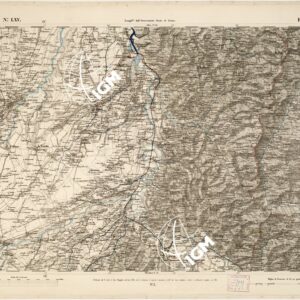 CARTA TOPOGRAFICA DEGLI STATI IN TERRAFERMA... - Foglio 65 - Fossano