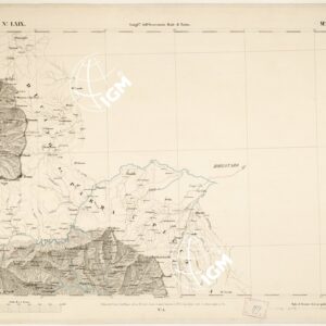 CARTA TOPOGRAFICA DEGLI STATI IN TERRAFERMA... - Foglio 69 - M.e Penna