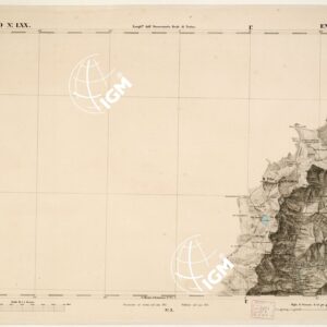 CARTA TOPOGRAFICA DEGLI STATI IN TERRAFERMA... - Foglio 70 - Entraunes