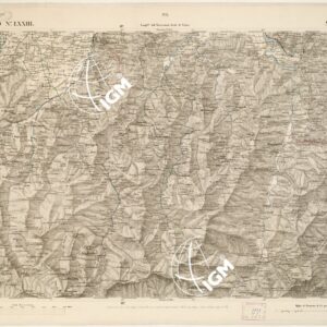 CARTA TOPOGRAFICA DEGLI STATI IN TERRAFERMA... - Foglio 73 - Mondovì