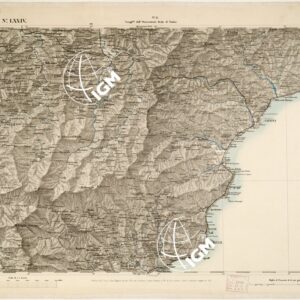 CARTA TOPOGRAFICA DEGLI STATI IN TERRAFERMA... - Foglio 74 - Savona