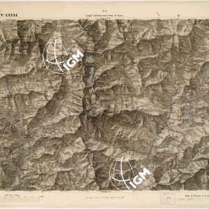 CARTA TOPOGRAFICA DEGLI STATI IN TERRAFERMA... - Foglio 81 - Tenda
