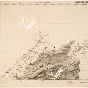 CARTA TOPOGRAFICA DEGLI STATI IN TERRAFERMA... - Foglio 4 - Sorgenti della Toce