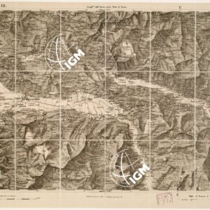 CARTA TOPOGRAFICA DEGLI STATI IN TERRAFERMA... - Foglio 12 - Bonneville