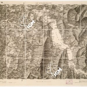 CARTA TOPOGRAFICA DEGLI STATI IN TERRAFERMA... - Foglio 19 - Annecy
